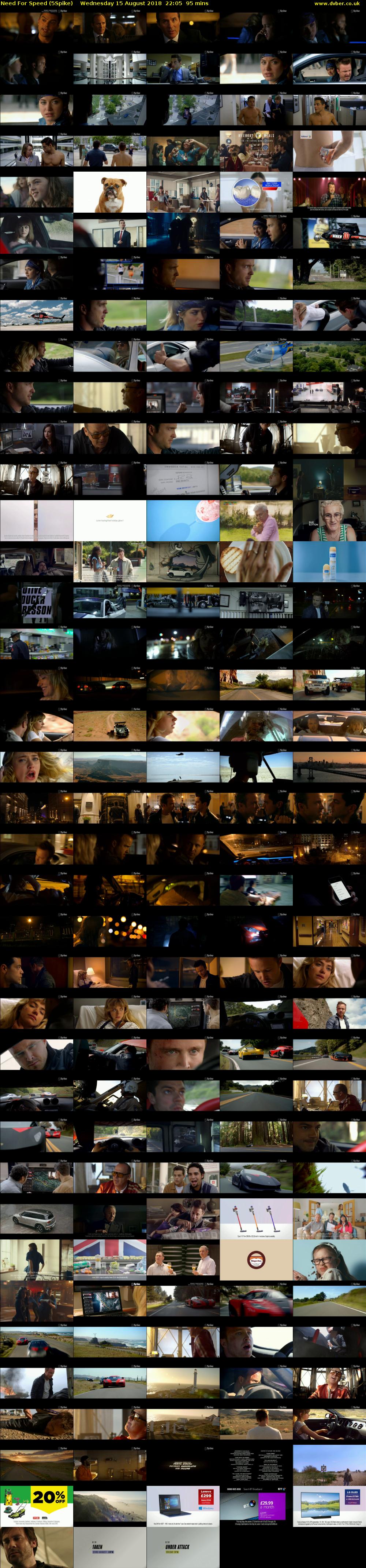 Need For Speed (5Spike) Wednesday 15 August 2018 22:05 - 23:40