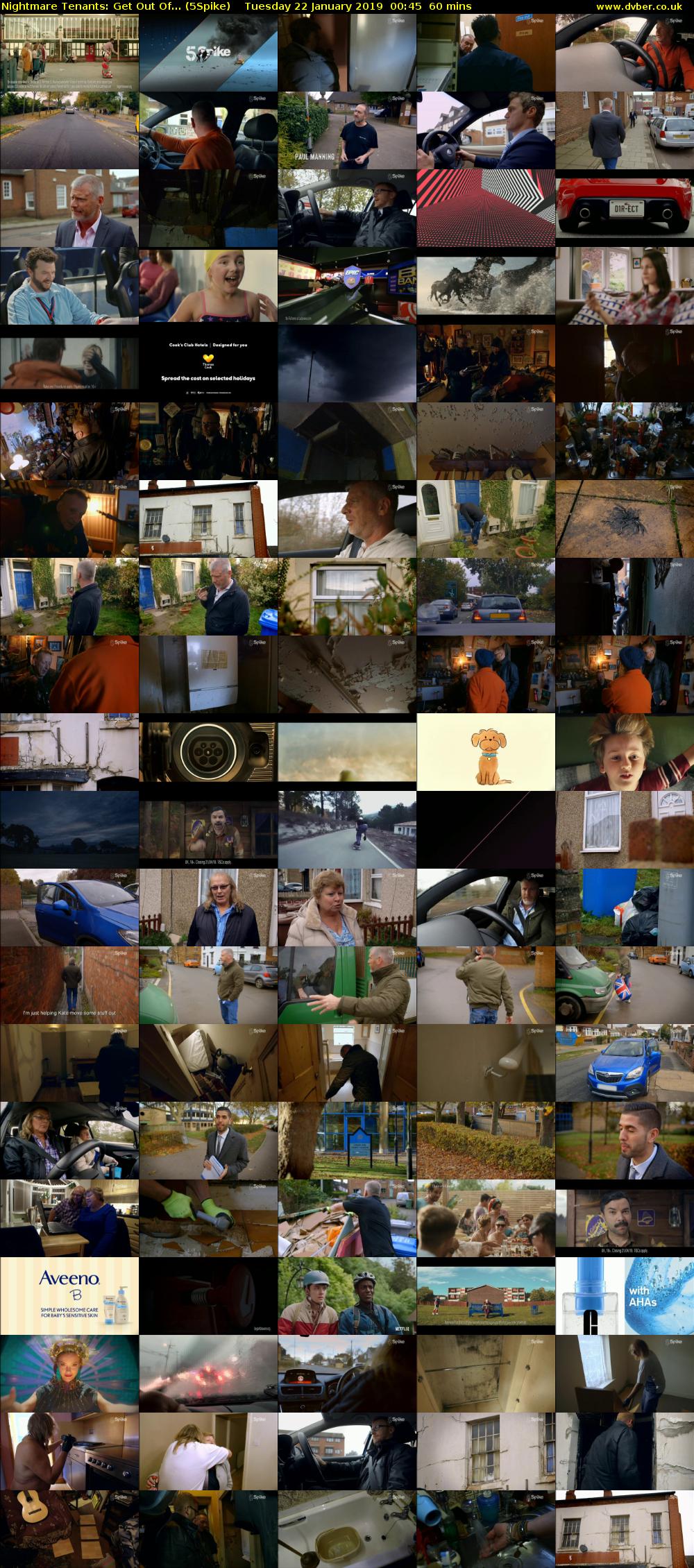 Nightmare Tenants: Get Out Of... (5Spike) Tuesday 22 January 2019 00:45 - 01:45