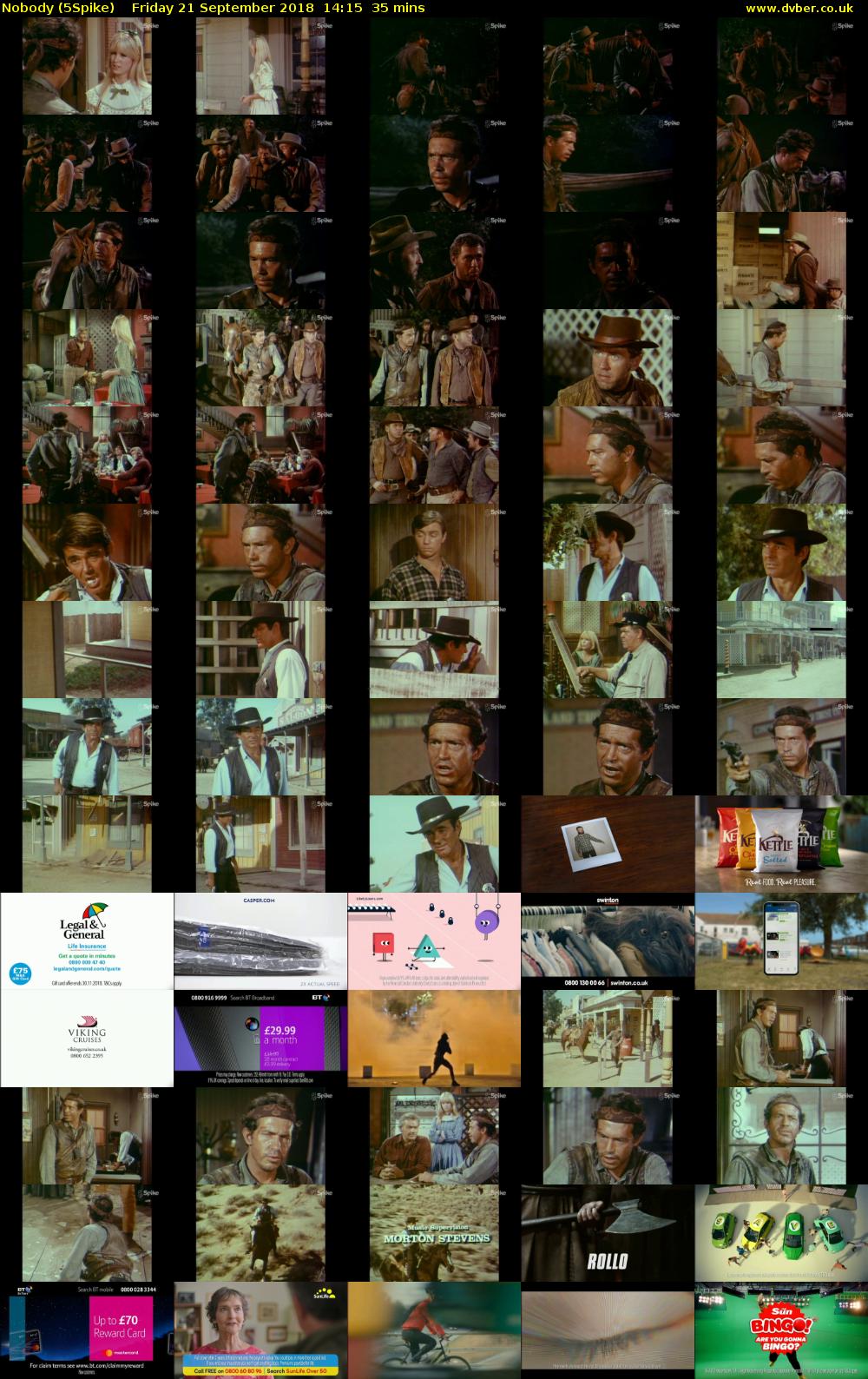 Nobody (5Spike) Friday 21 September 2018 14:15 - 14:50