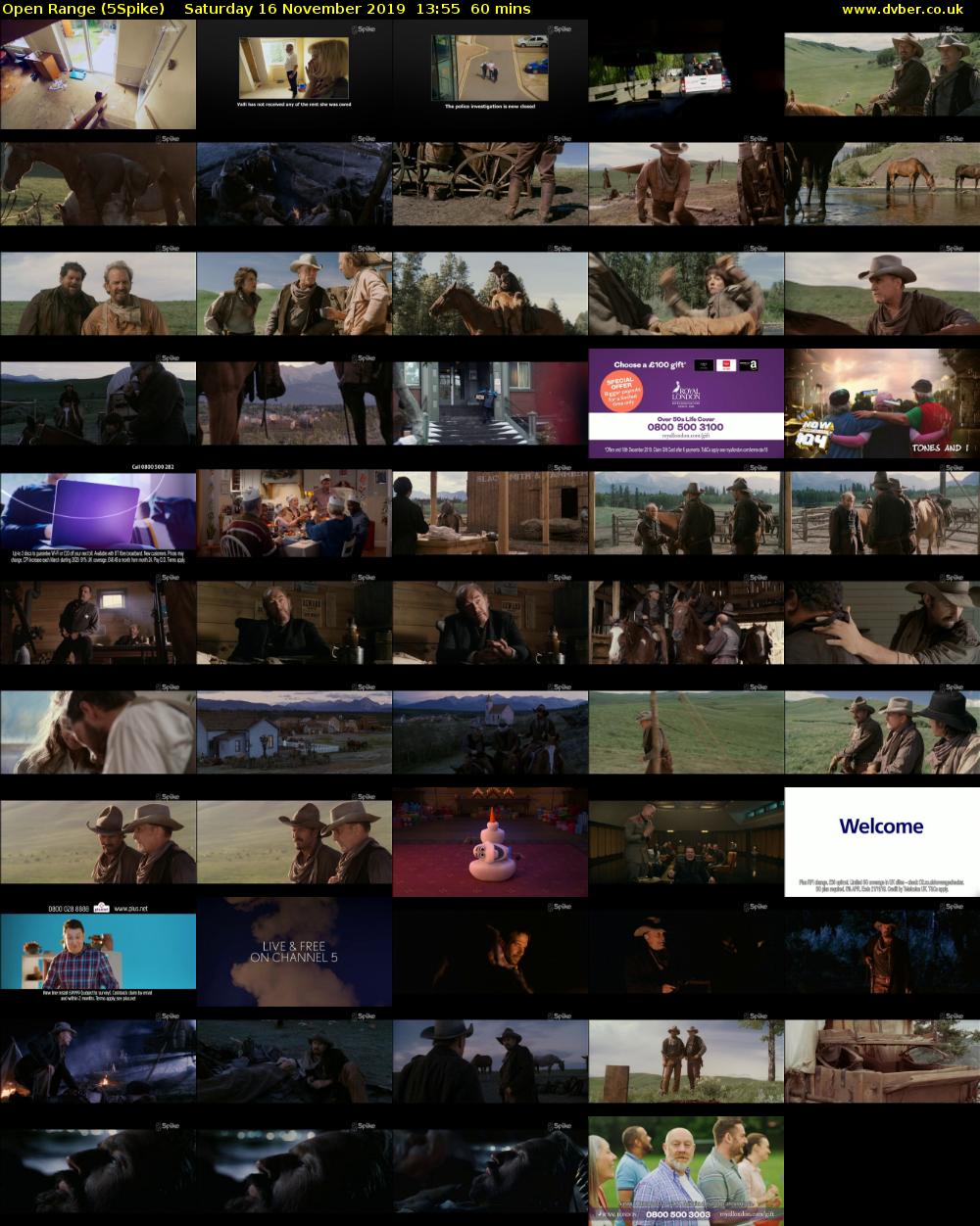 Open Range (5Spike) Saturday 16 November 2019 13:55 - 14:55