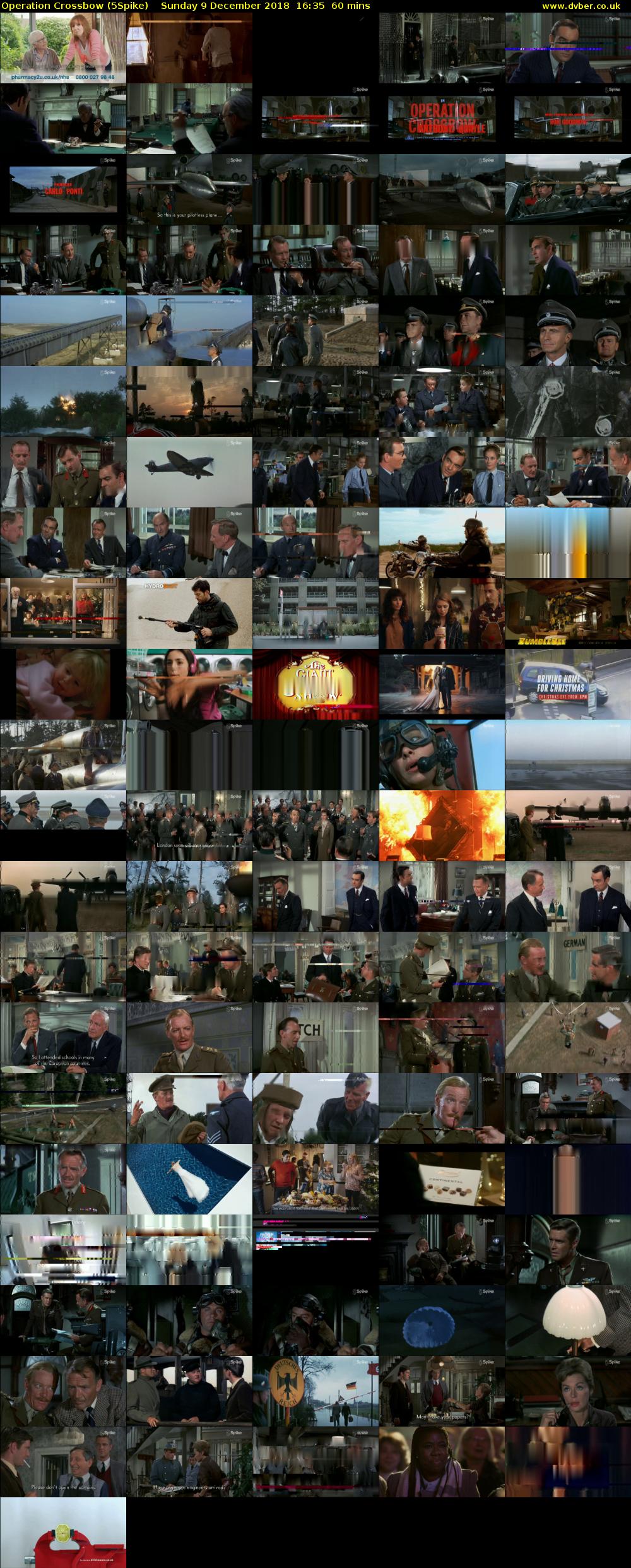 Operation Crossbow (5Spike) Sunday 9 December 2018 16:35 - 17:35