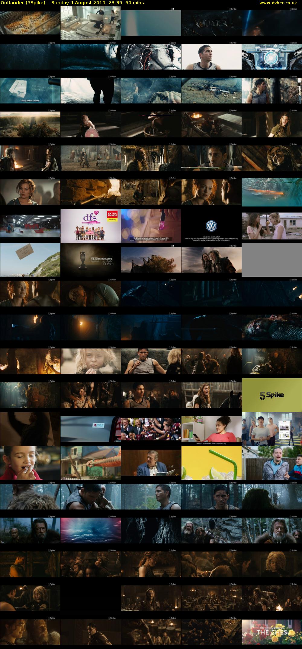 Outlander (5Spike) Sunday 4 August 2019 23:35 - 00:35