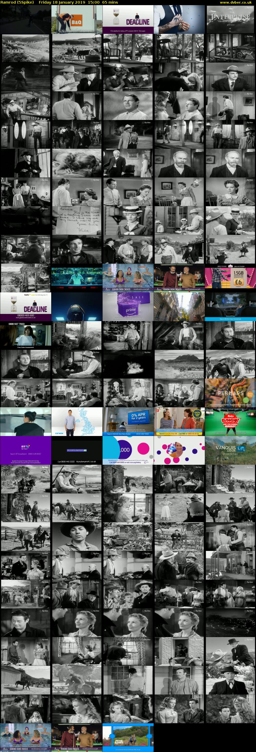 Ramrod (5Spike) Friday 18 January 2019 15:00 - 16:05