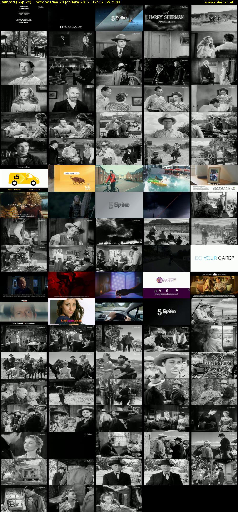 Ramrod (5Spike) Wednesday 23 January 2019 12:55 - 14:00