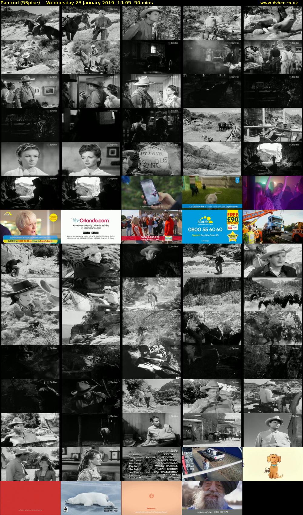 Ramrod (5Spike) Wednesday 23 January 2019 14:05 - 14:55