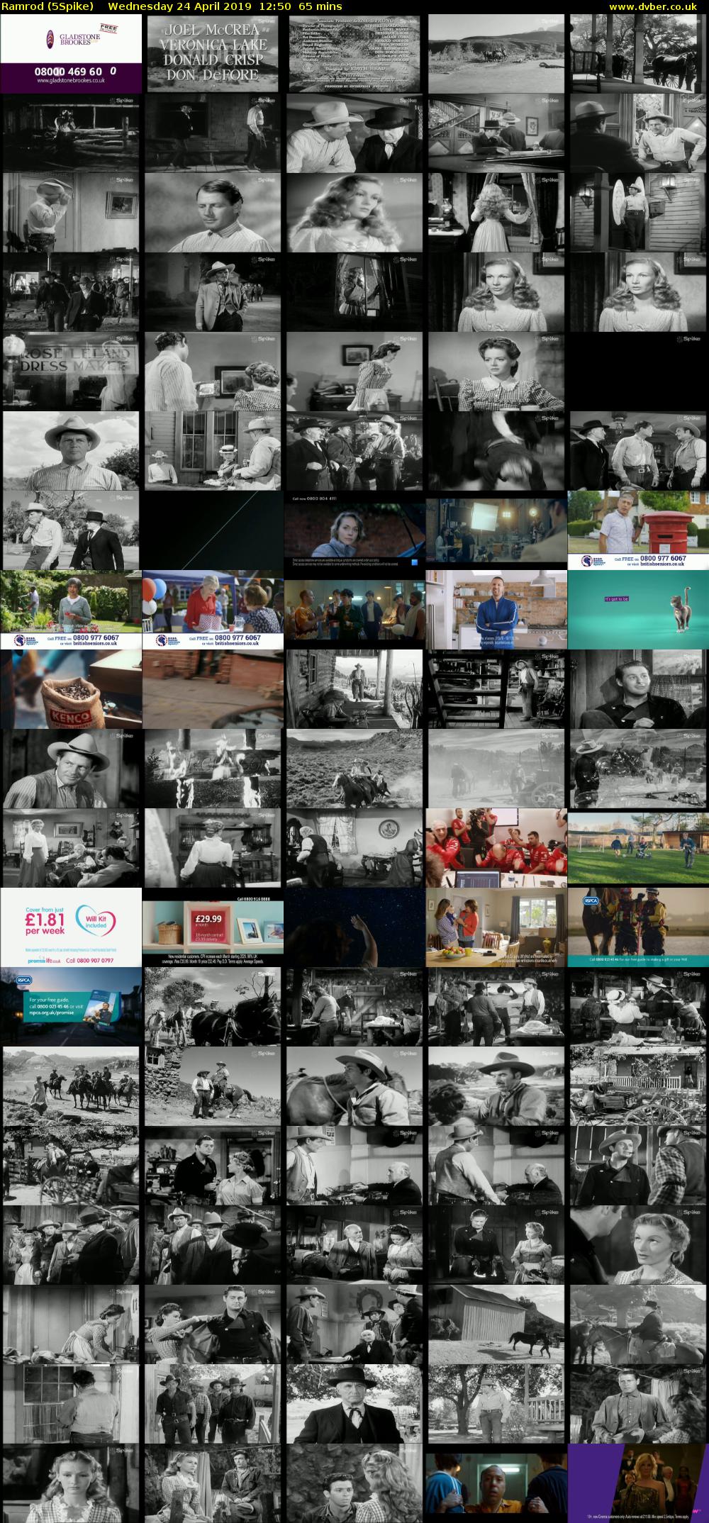 Ramrod (5Spike) Wednesday 24 April 2019 12:50 - 13:55
