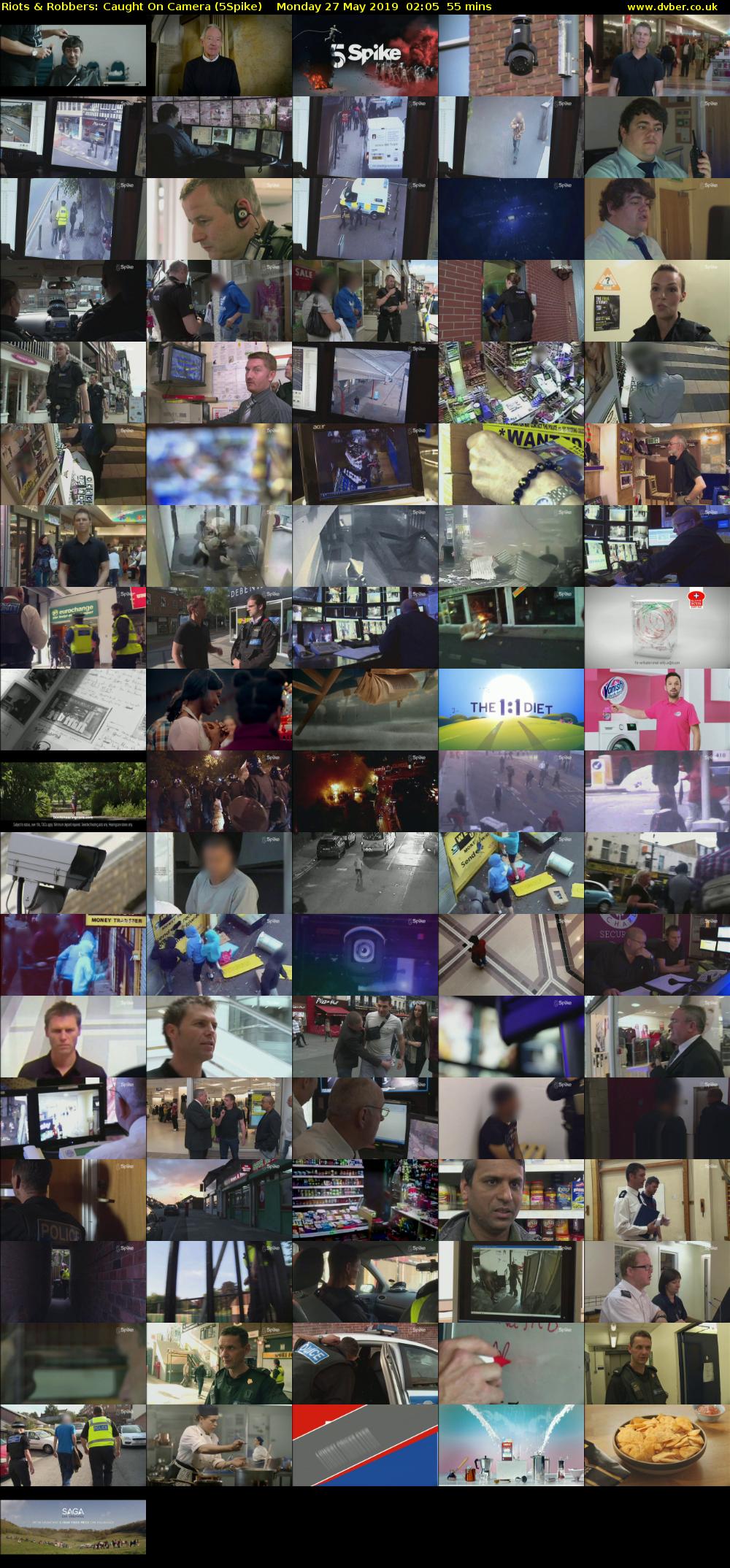 Riots & Robbers: Caught On Camera (5Spike) Monday 27 May 2019 02:05 - 03:00