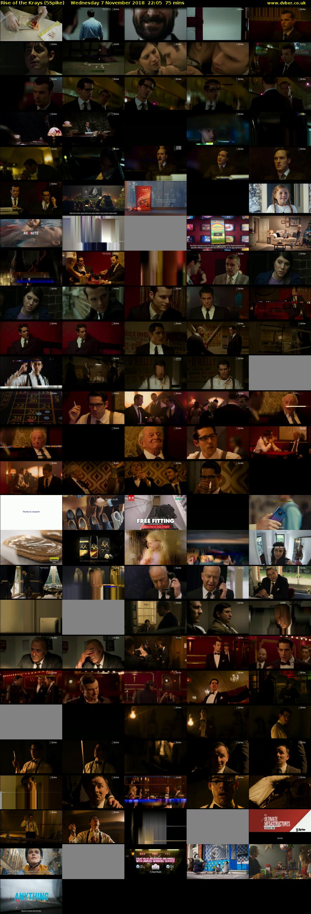 Rise of the Krays (5Spike) Wednesday 7 November 2018 22:05 - 23:20