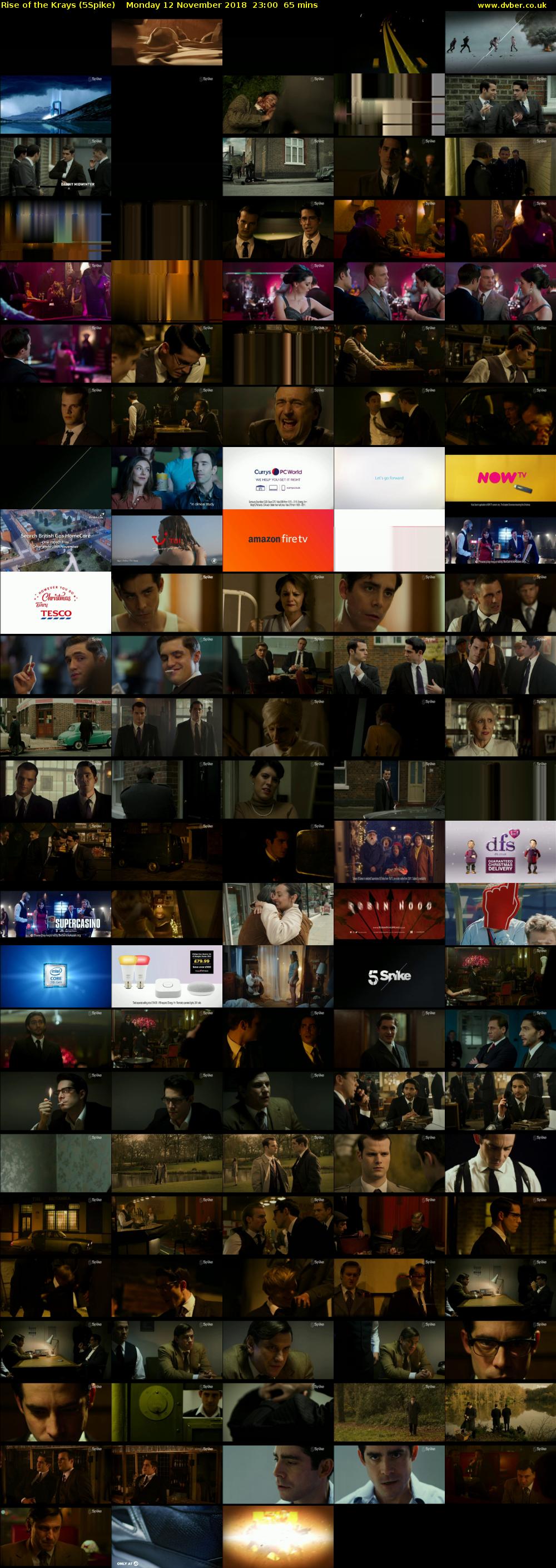 Rise of the Krays (5Spike) Monday 12 November 2018 23:00 - 00:05