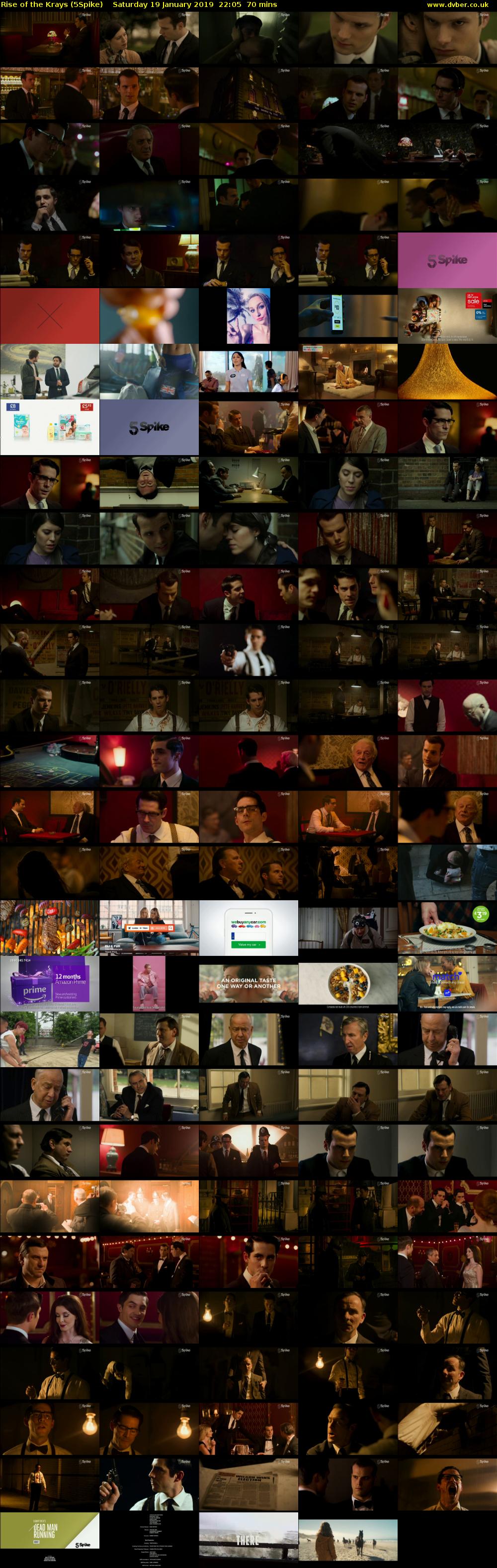 Rise of the Krays (5Spike) Saturday 19 January 2019 22:05 - 23:15