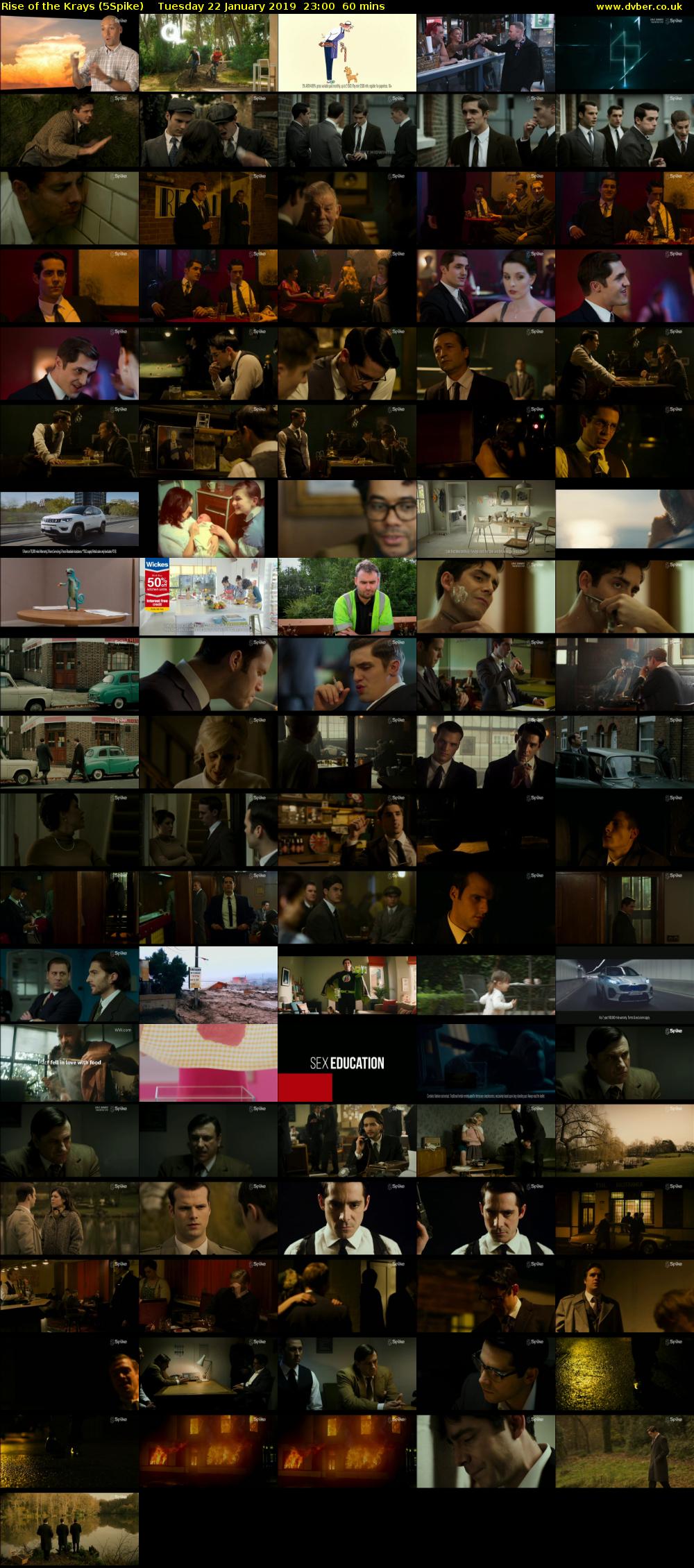 Rise of the Krays (5Spike) Tuesday 22 January 2019 23:00 - 00:00