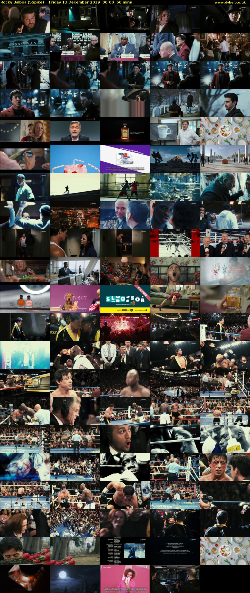 Rocky Balboa (5Spike) Friday 13 December 2019 00:00 - 01:00