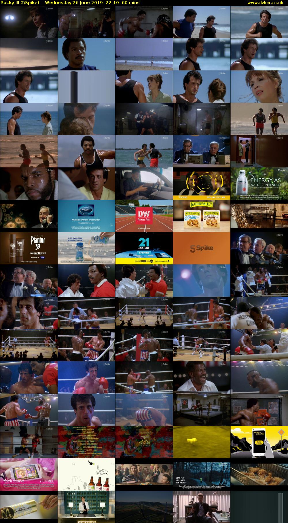 Rocky III (5Spike) Wednesday 26 June 2019 22:10 - 23:10