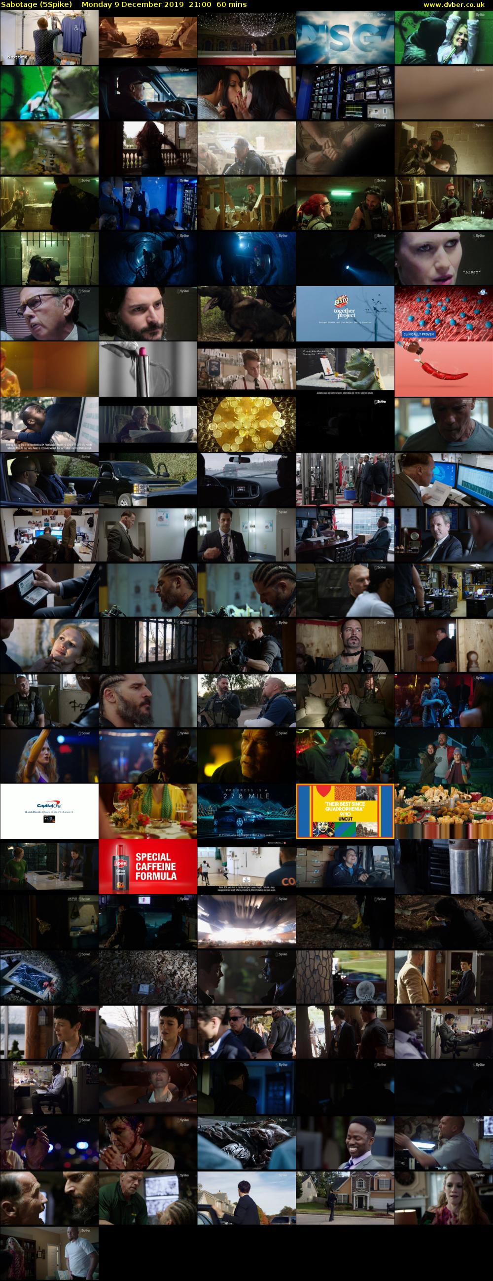 Sabotage (5Spike) Monday 9 December 2019 21:00 - 22:00