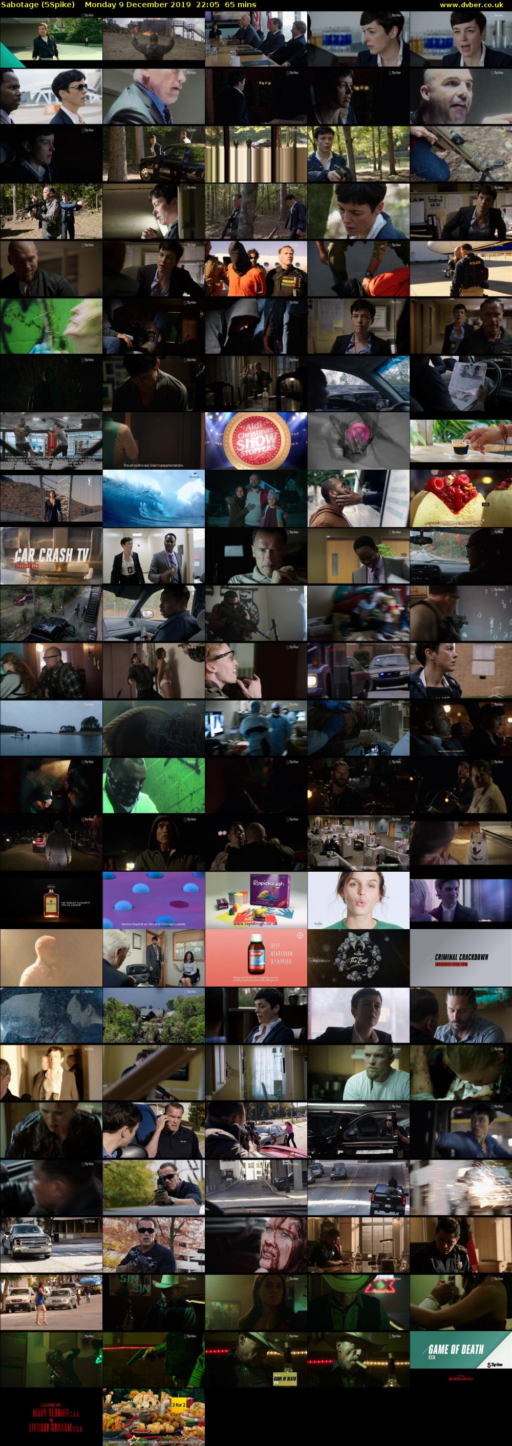 Sabotage (5Spike) Monday 9 December 2019 22:05 - 23:10