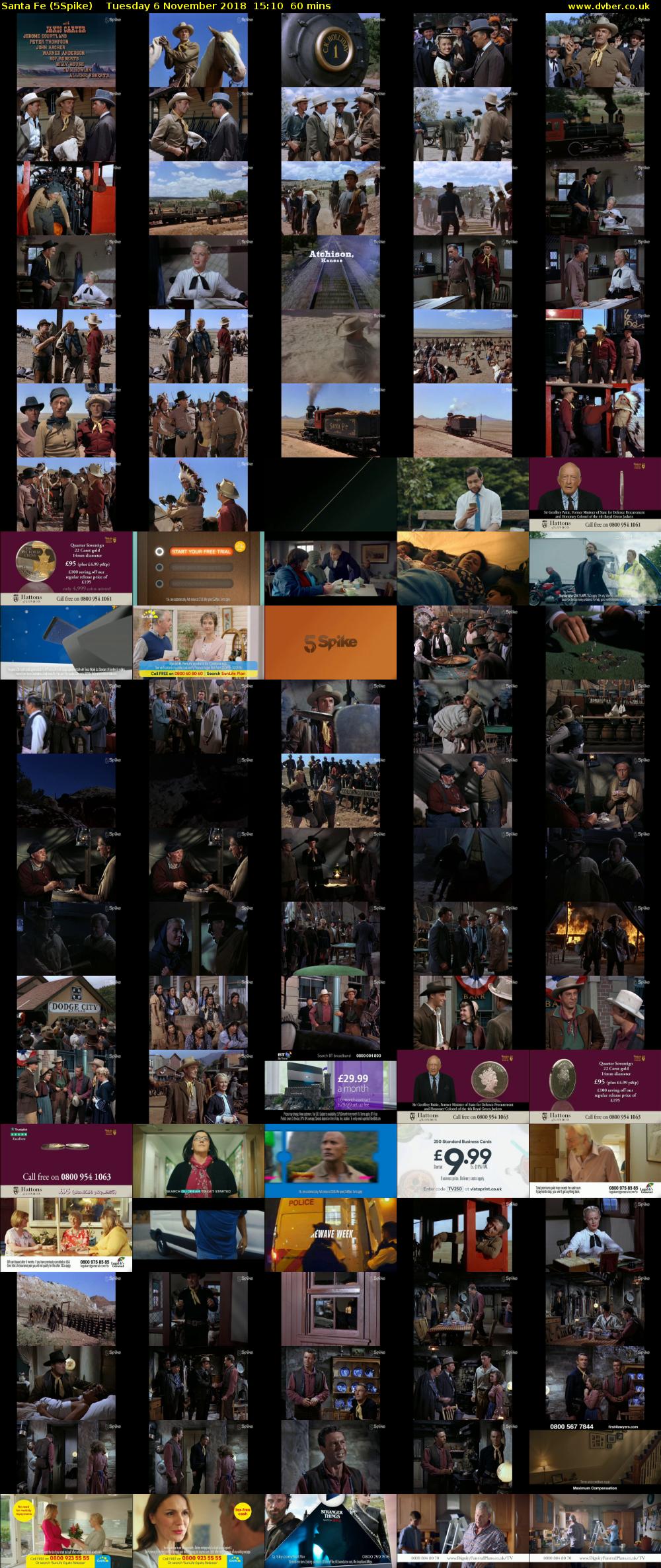 Santa Fe (5Spike) Tuesday 6 November 2018 15:10 - 16:10