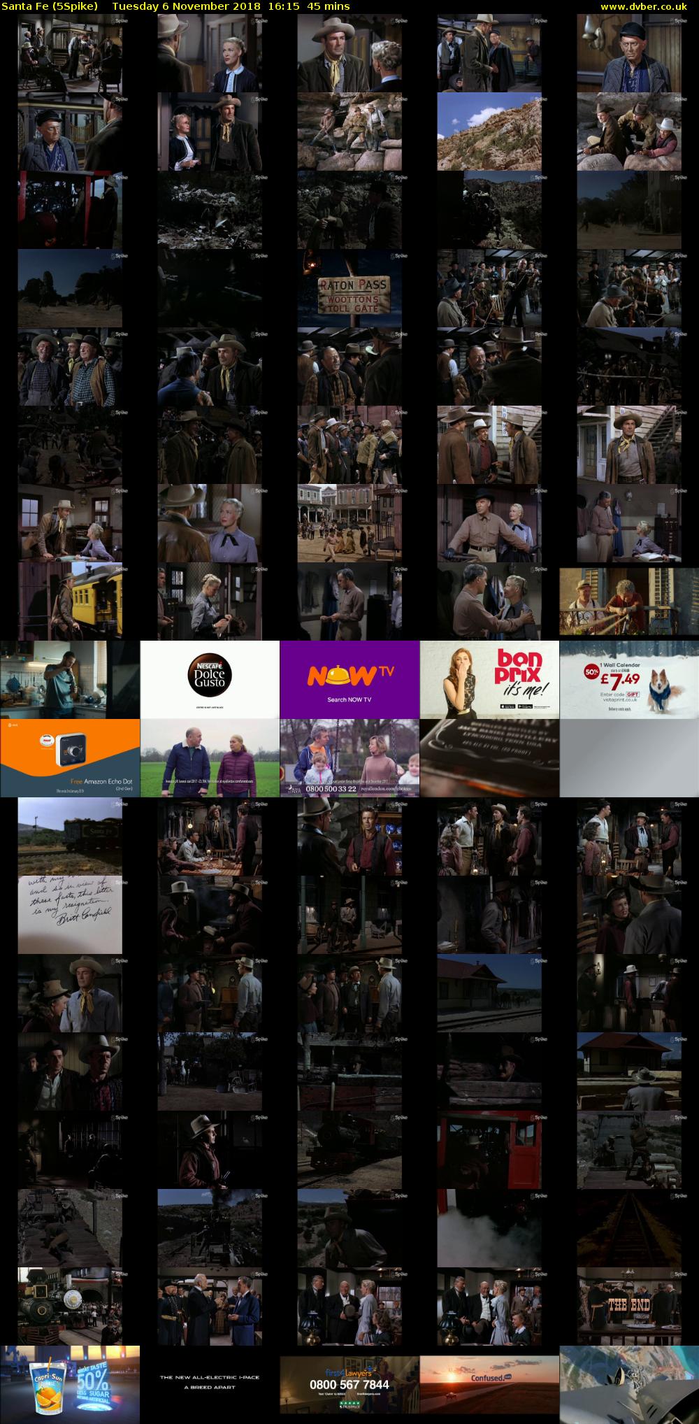 Santa Fe (5Spike) Tuesday 6 November 2018 16:15 - 17:00