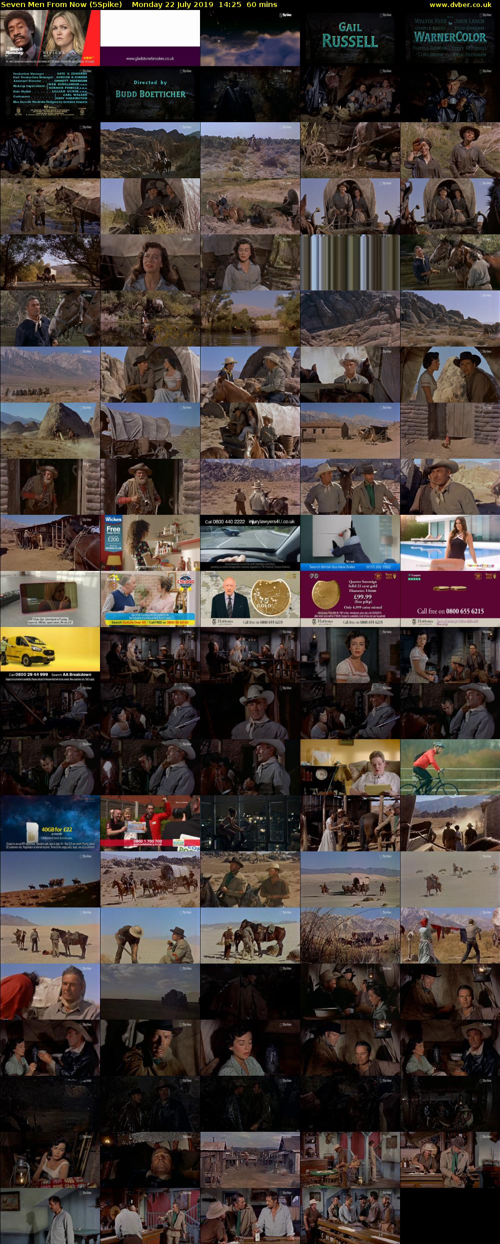 Seven Men From Now (5Spike) Monday 22 July 2019 14:25 - 15:25