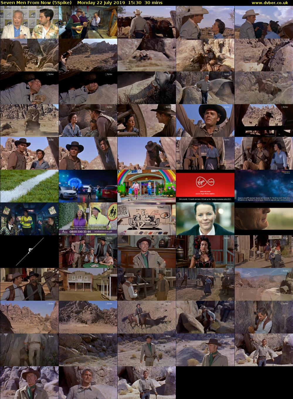 Seven Men From Now (5Spike) Monday 22 July 2019 15:30 - 16:00