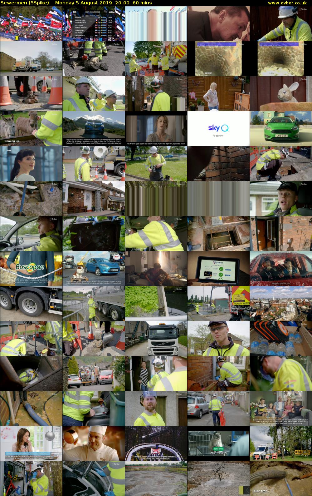 Sewermen (5Spike) Monday 5 August 2019 20:00 - 21:00