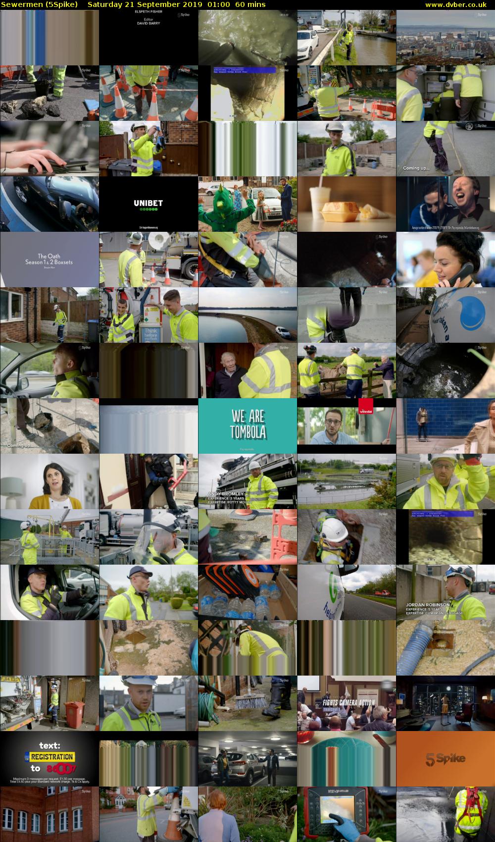 Sewermen (5Spike) Saturday 21 September 2019 01:00 - 02:00