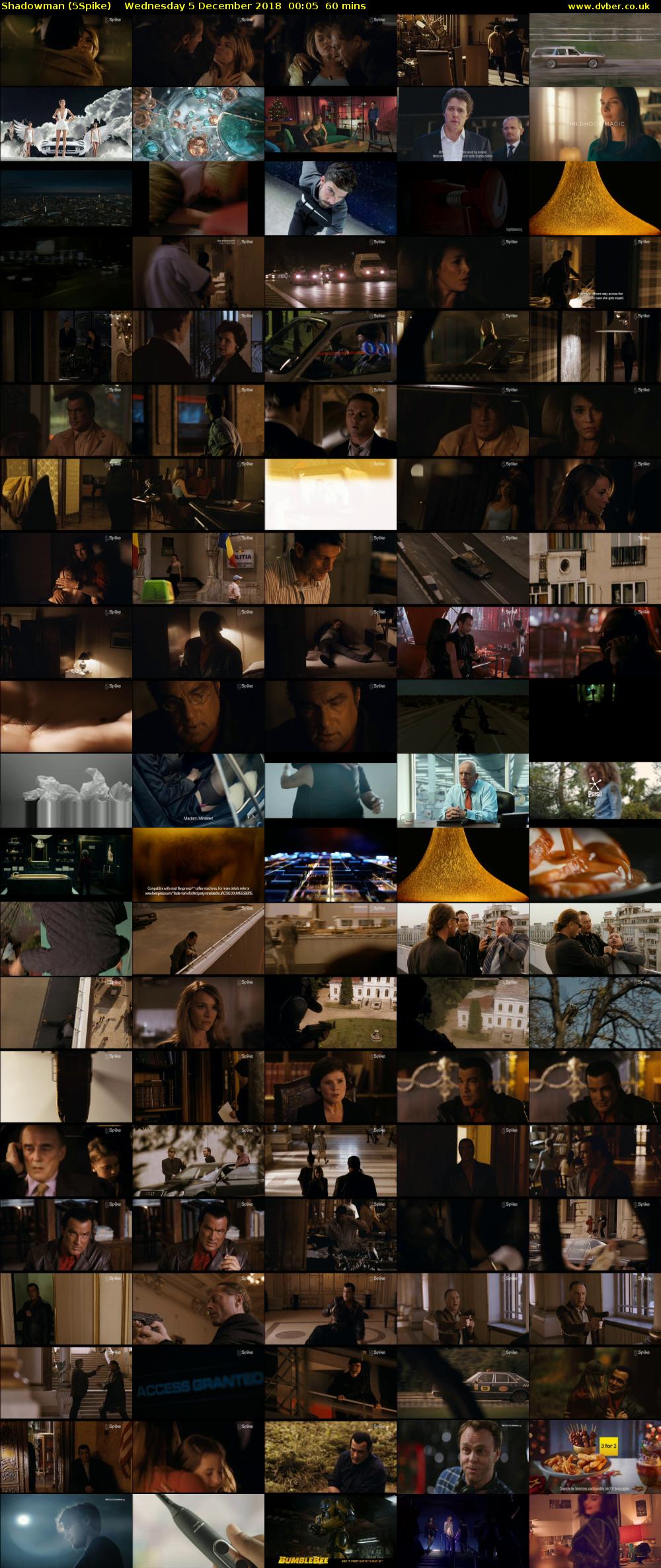 Shadowman (5Spike) Wednesday 5 December 2018 00:05 - 01:05