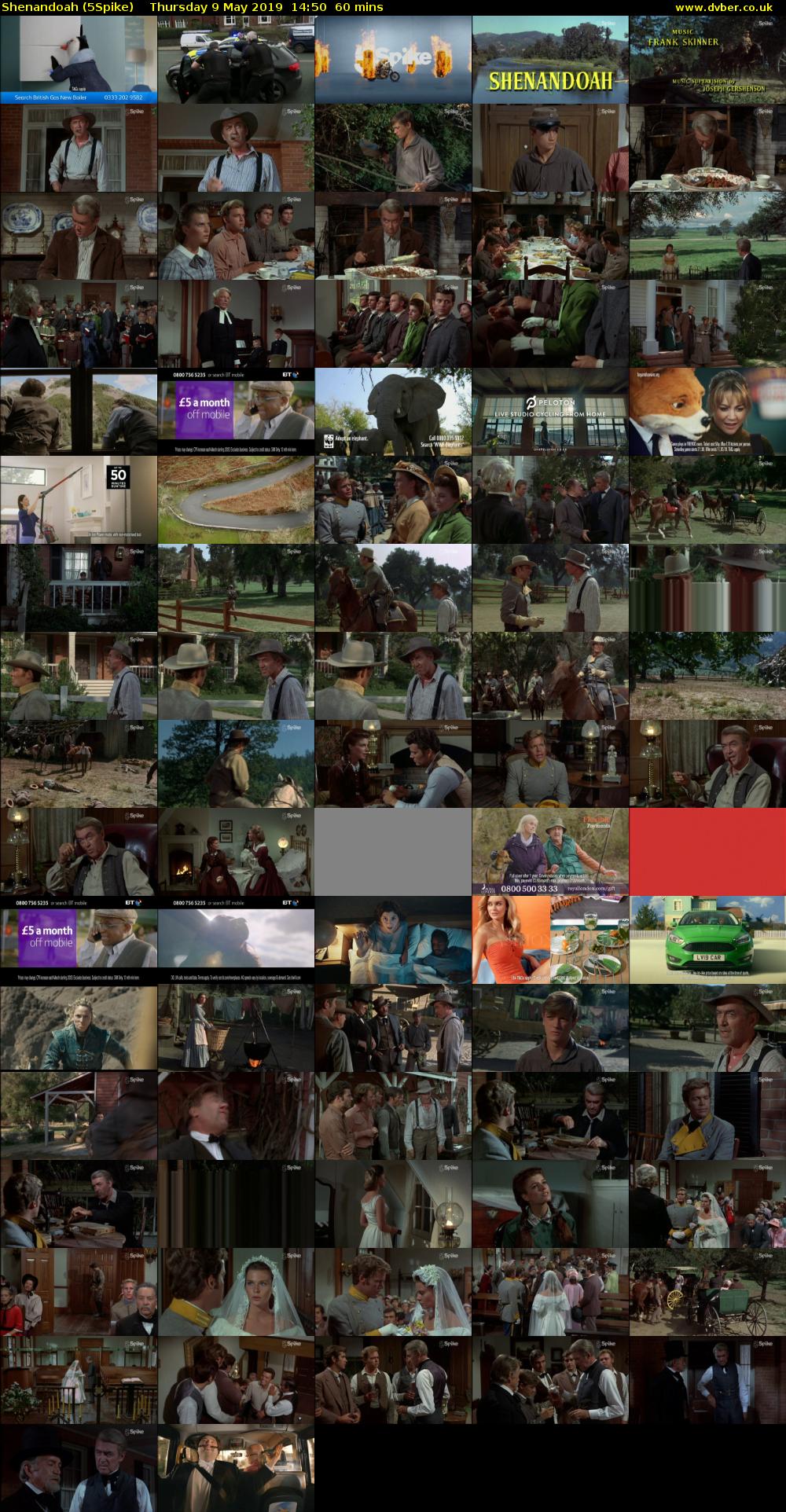 Shenandoah (5Spike) Thursday 9 May 2019 14:50 - 15:50