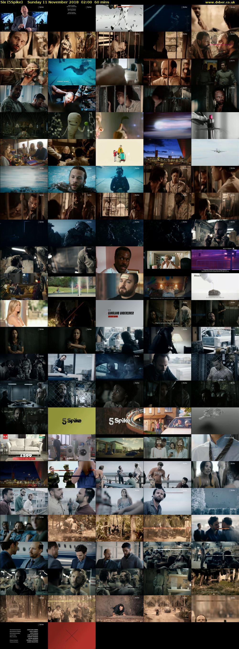 Six (5Spike) Sunday 11 November 2018 02:00 - 03:00