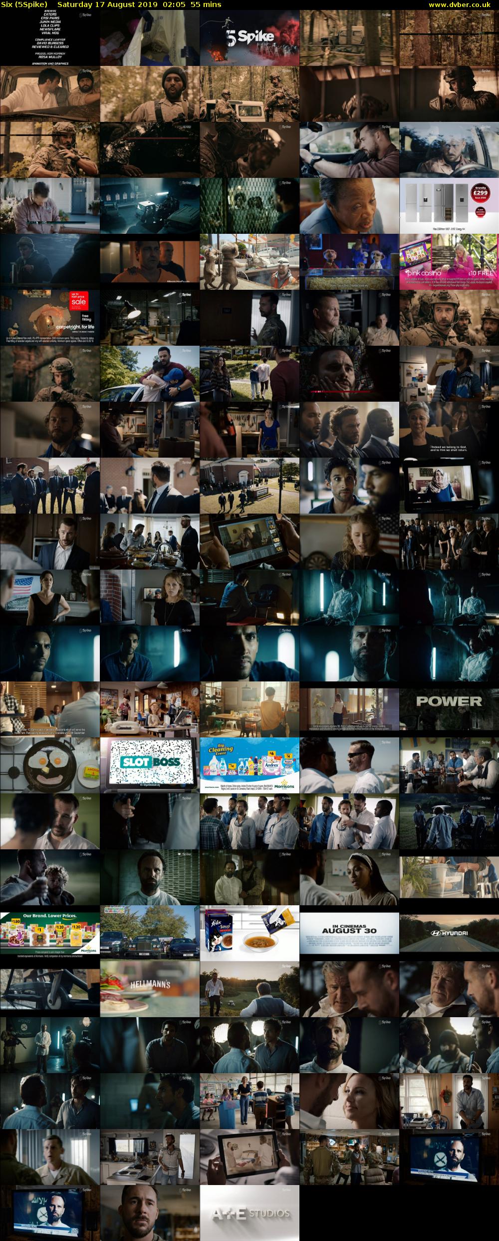 Six (5Spike) Saturday 17 August 2019 02:05 - 03:00
