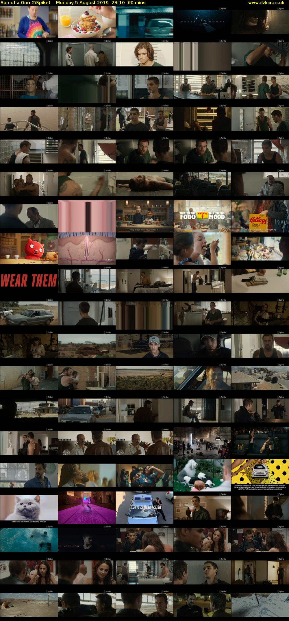 Son of a Gun (5Spike) Monday 5 August 2019 23:10 - 00:10