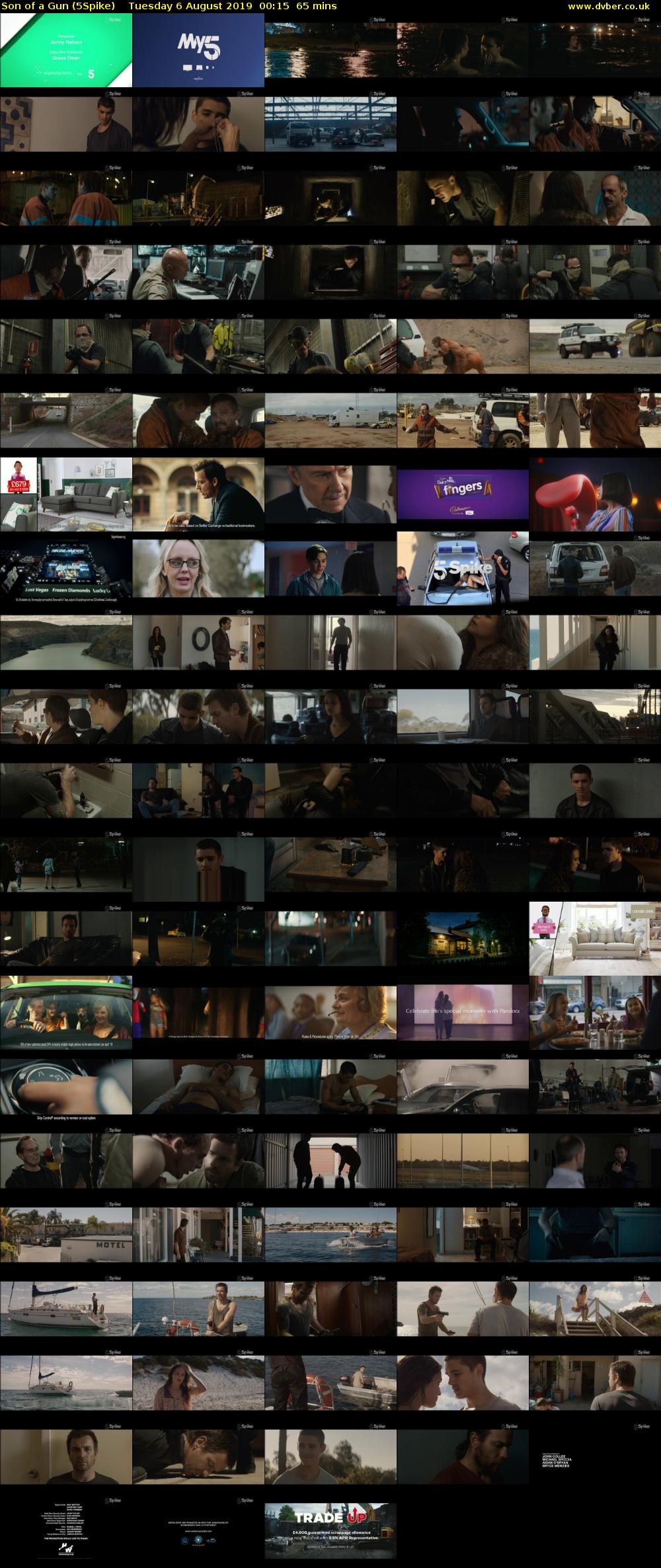 Son of a Gun (5Spike) Tuesday 6 August 2019 00:15 - 01:20