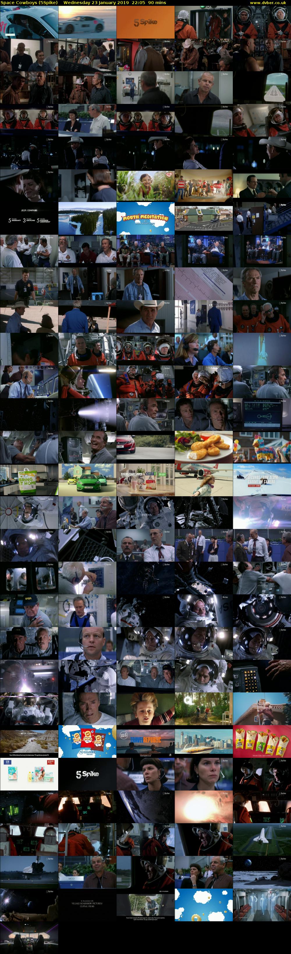 Space Cowboys (5Spike) Wednesday 23 January 2019 22:05 - 23:35