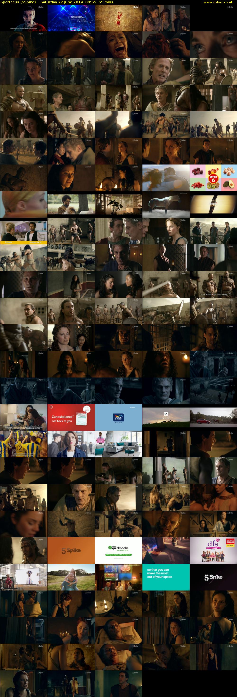 Spartacus (5Spike) Saturday 22 June 2019 00:55 - 02:00