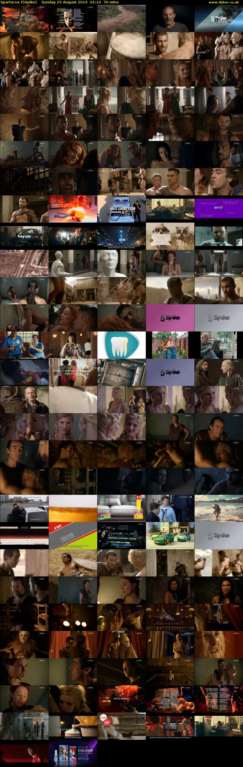 Spartacus (5Spike) Sunday 25 August 2019 01:10 - 02:20