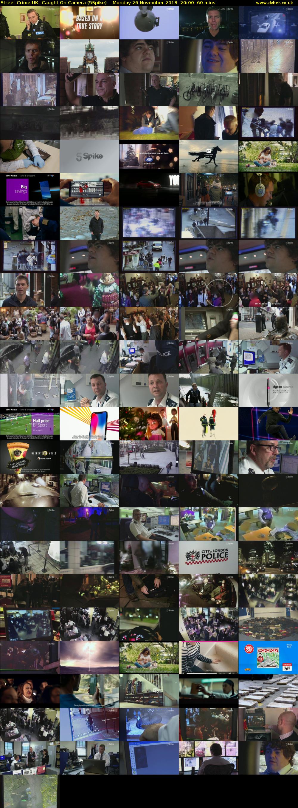 Street Crime UK: Caught On Camera (5Spike) Monday 26 November 2018 20:00 - 21:00