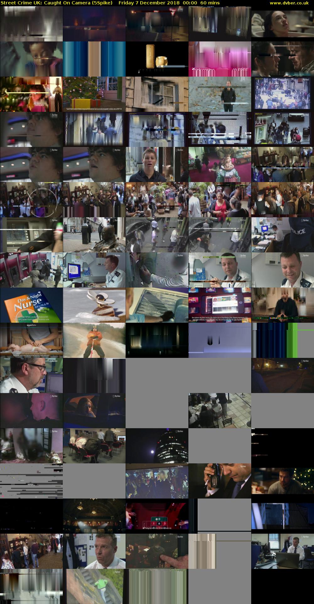 Street Crime UK: Caught On Camera (5Spike) Friday 7 December 2018 00:00 - 01:00