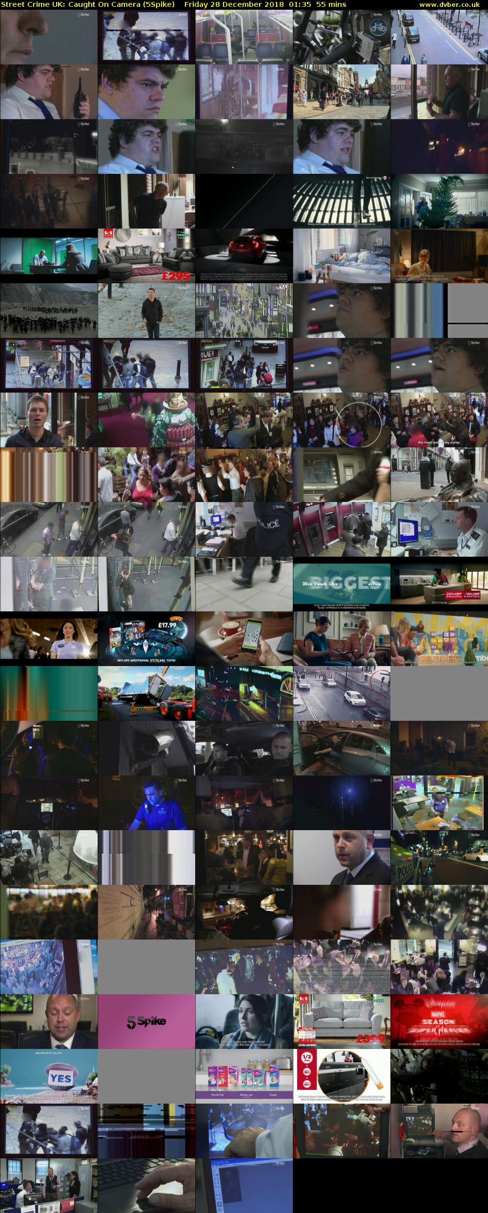 Street Crime UK: Caught On Camera (5Spike) Friday 28 December 2018 01:35 - 02:30