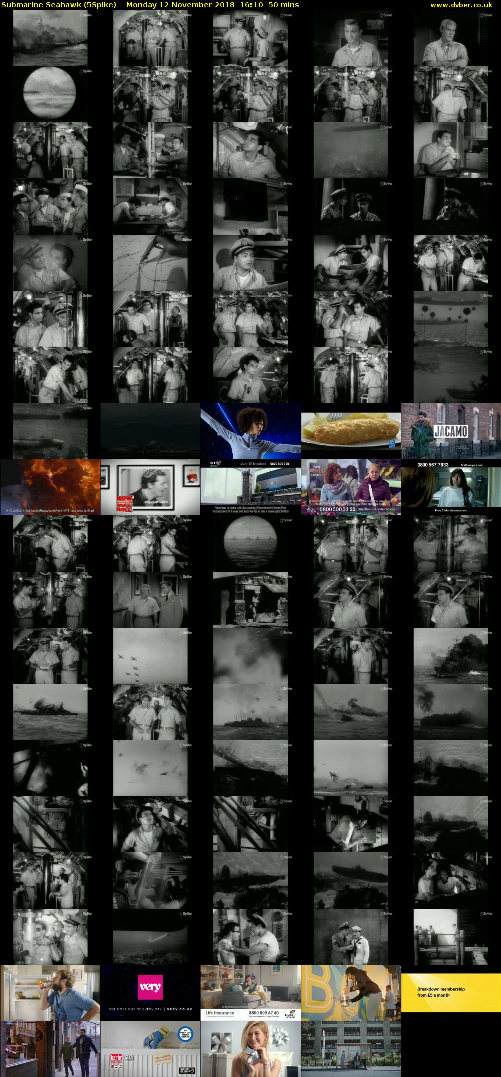 Submarine Seahawk (5Spike) Monday 12 November 2018 16:10 - 17:00