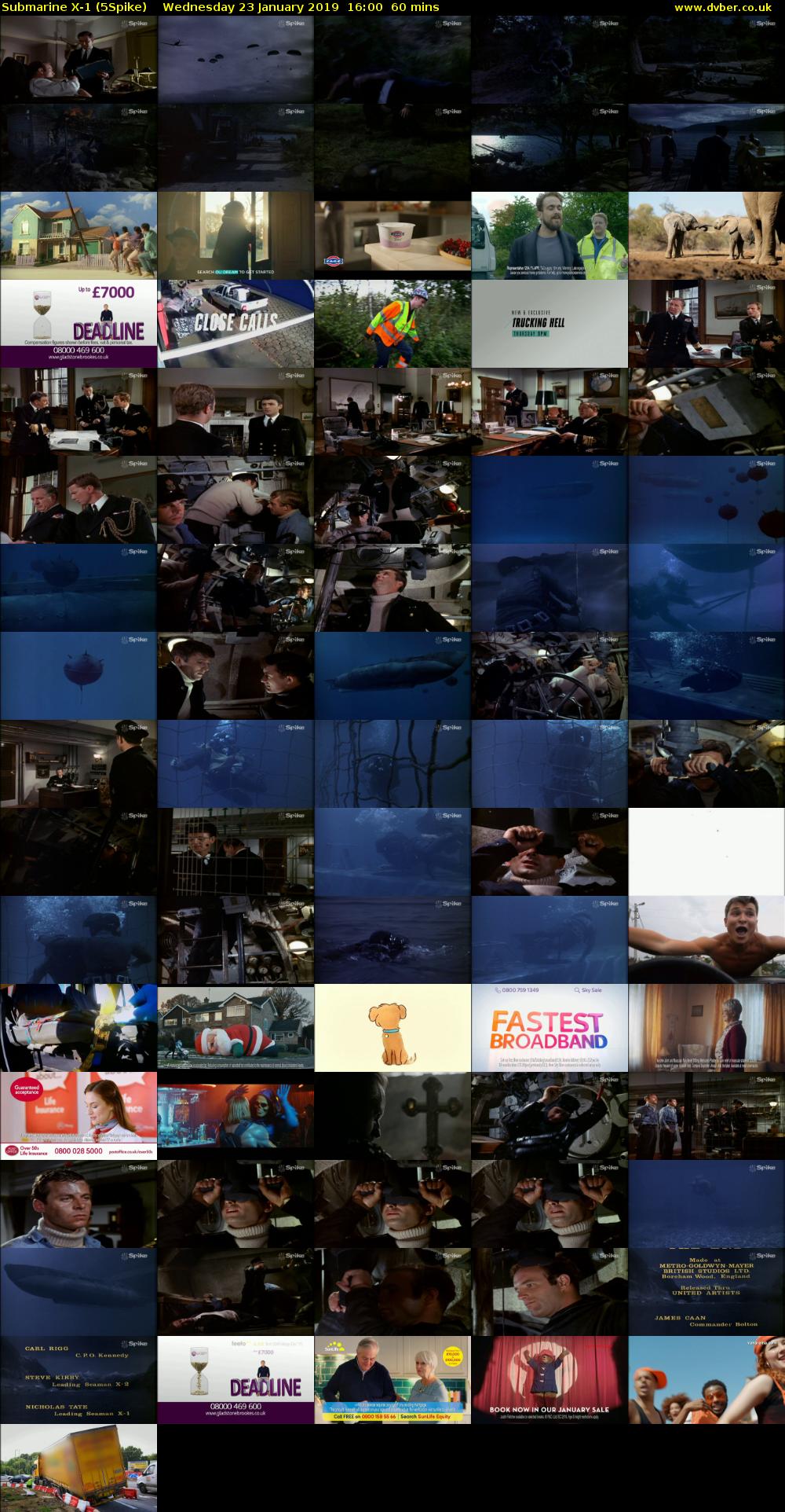 Submarine X-1 (5Spike) Wednesday 23 January 2019 16:00 - 17:00