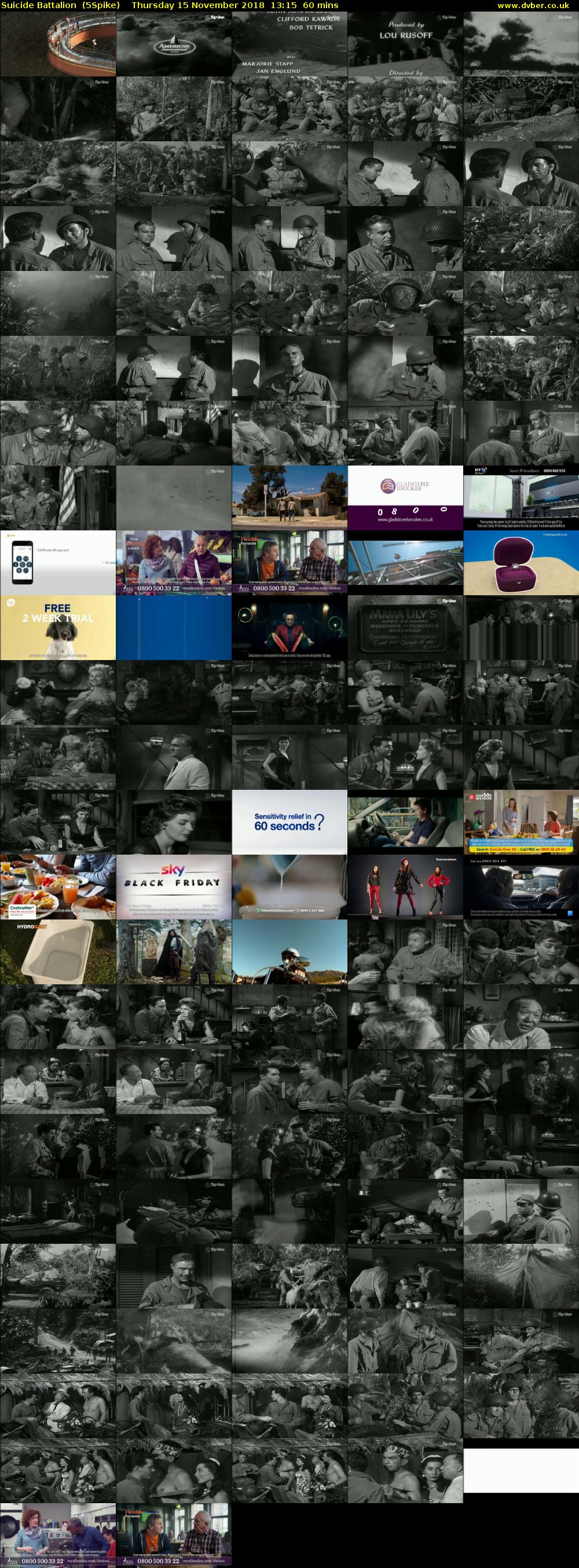 Suicide Battalion  (5Spike) Thursday 15 November 2018 13:15 - 14:15