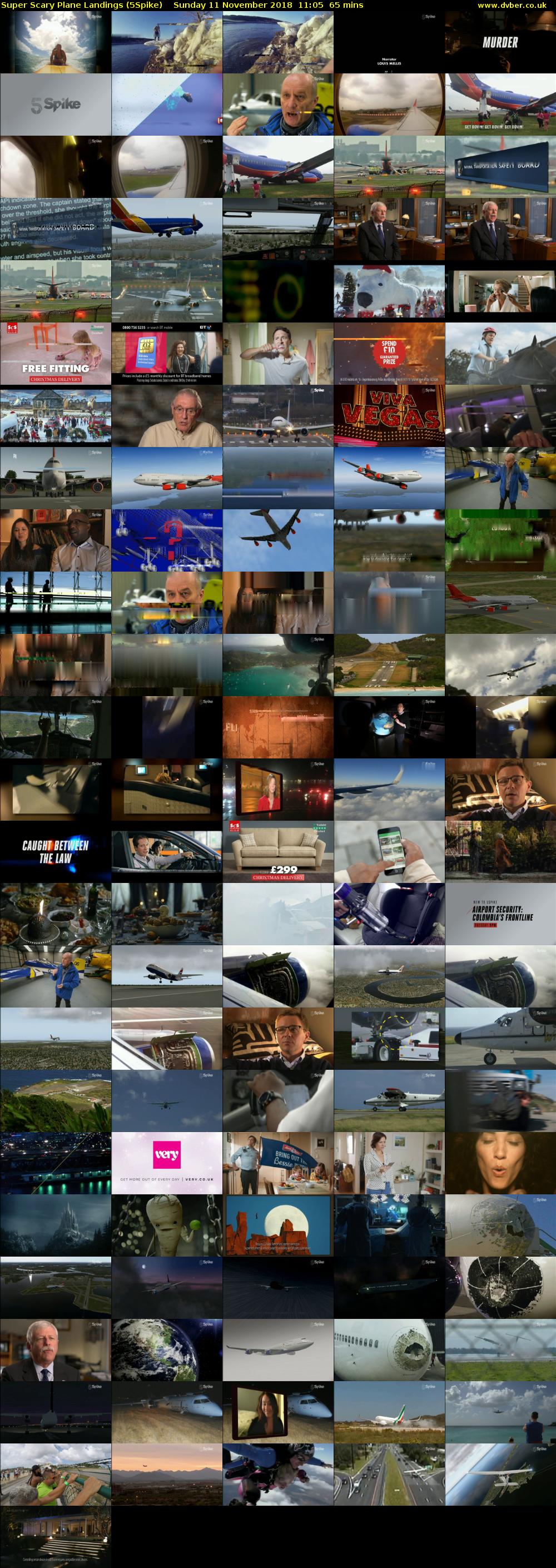 Super Scary Plane Landings (5Spike) Sunday 11 November 2018 11:05 - 12:10