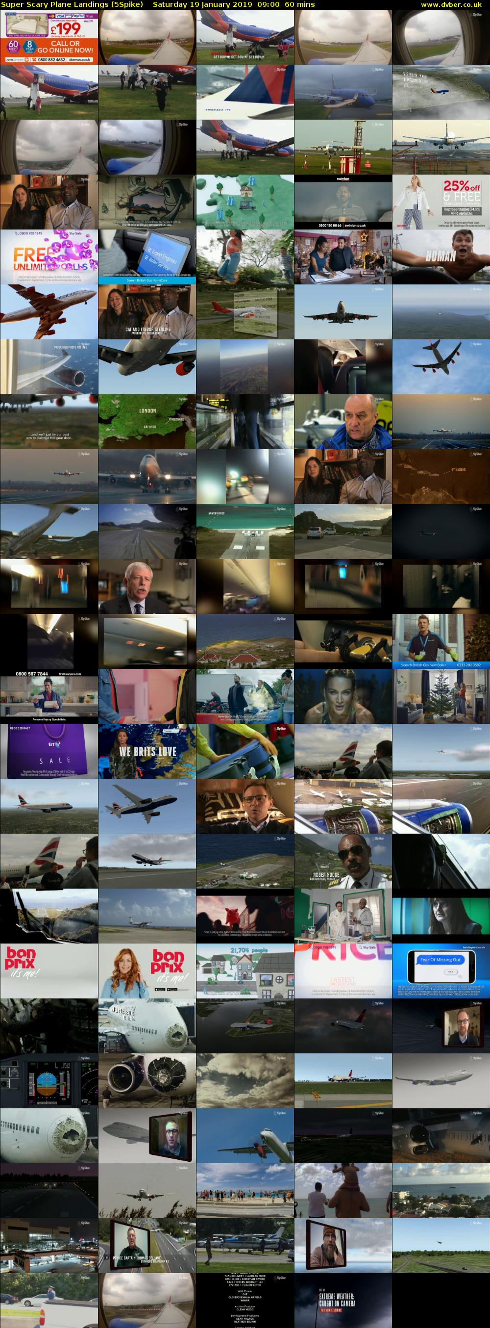 Super Scary Plane Landings (5Spike) Saturday 19 January 2019 09:00 - 10:00