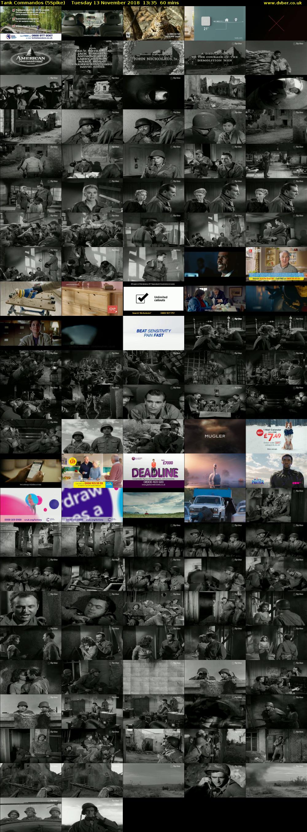 Tank Commandos (5Spike) Tuesday 13 November 2018 13:35 - 14:35