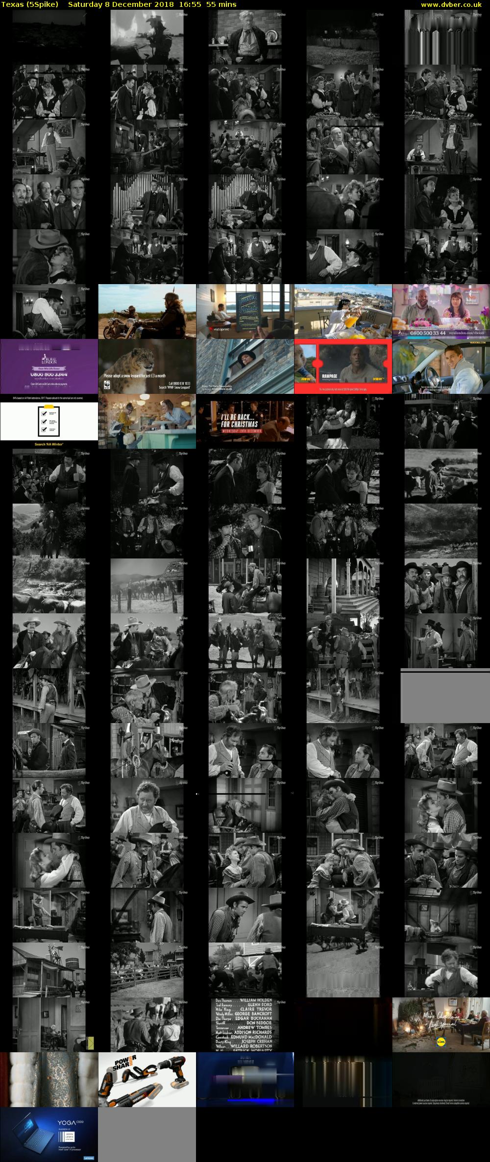 Texas (5Spike) Saturday 8 December 2018 16:55 - 17:50