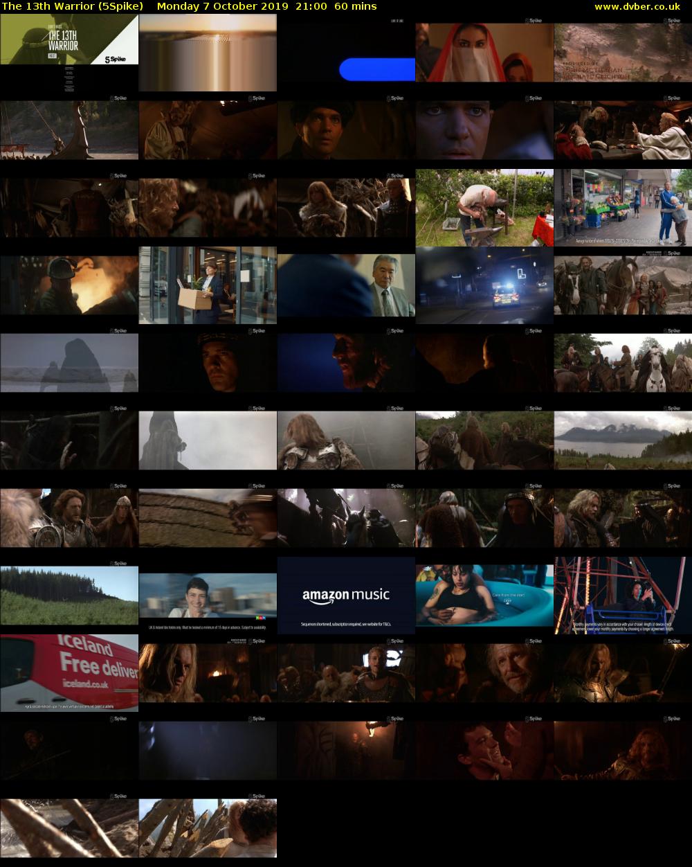 The 13th Warrior (5Spike) Monday 7 October 2019 21:00 - 22:00