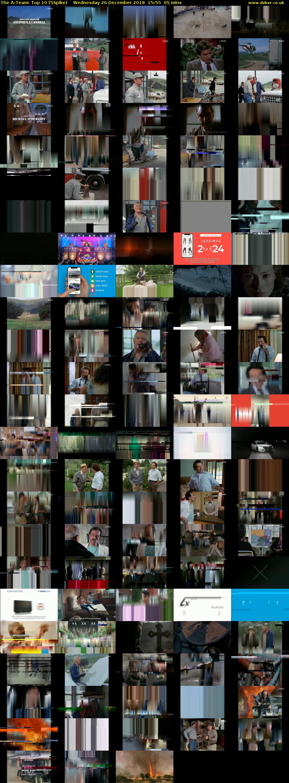 The A-Team: Top 10 (5Spike) Wednesday 26 December 2018 15:55 - 17:00