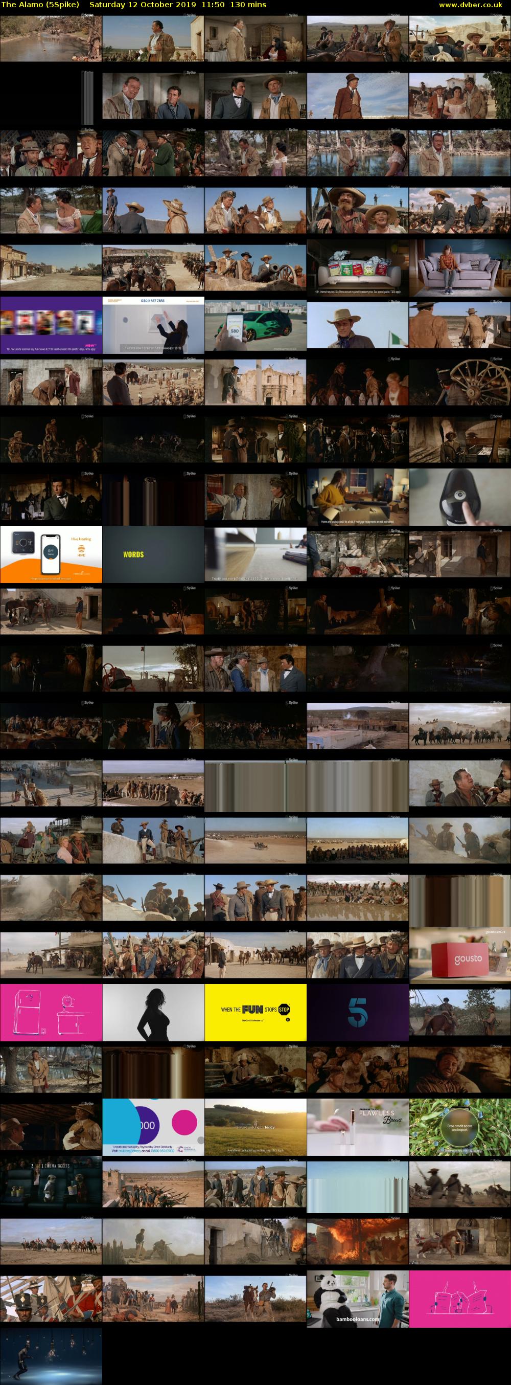 The Alamo (5Spike) Saturday 12 October 2019 11:50 - 14:00