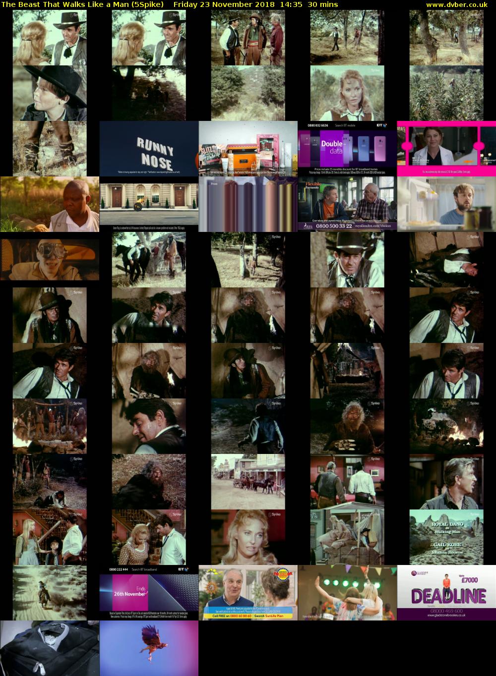 The Beast That Walks Like a Man (5Spike) Friday 23 November 2018 14:35 - 15:05