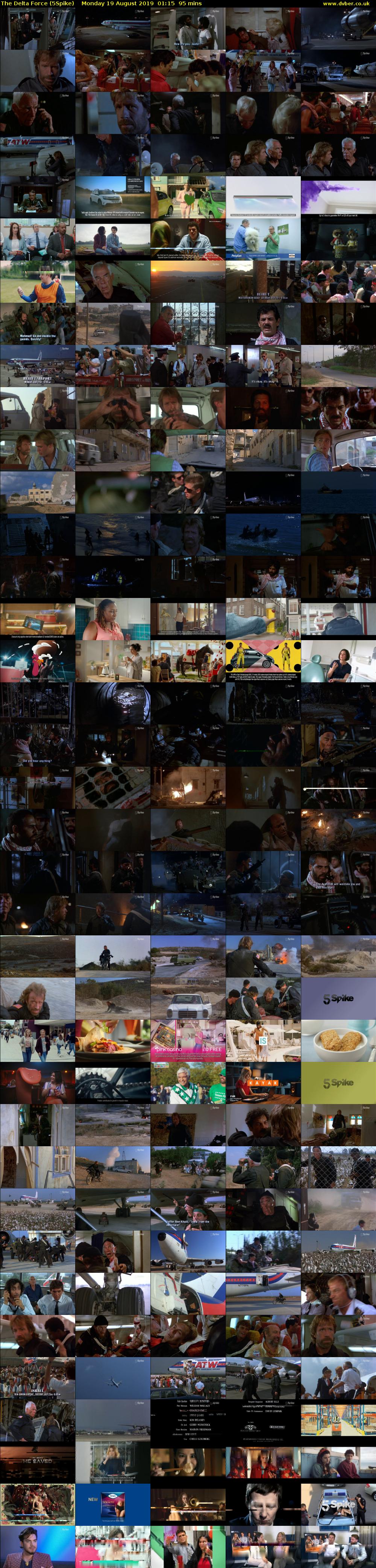The Delta Force (5Spike) Monday 19 August 2019 01:15 - 02:50
