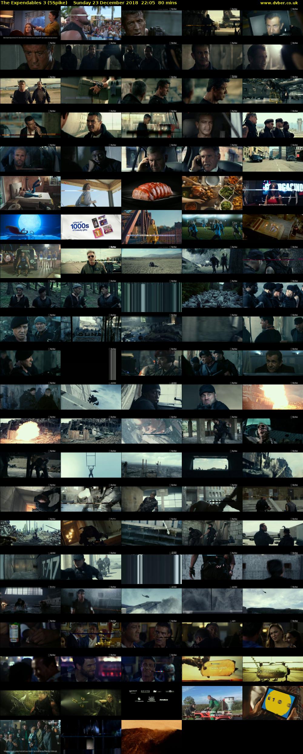 The Expendables 3 (5Spike) Sunday 23 December 2018 22:05 - 23:25